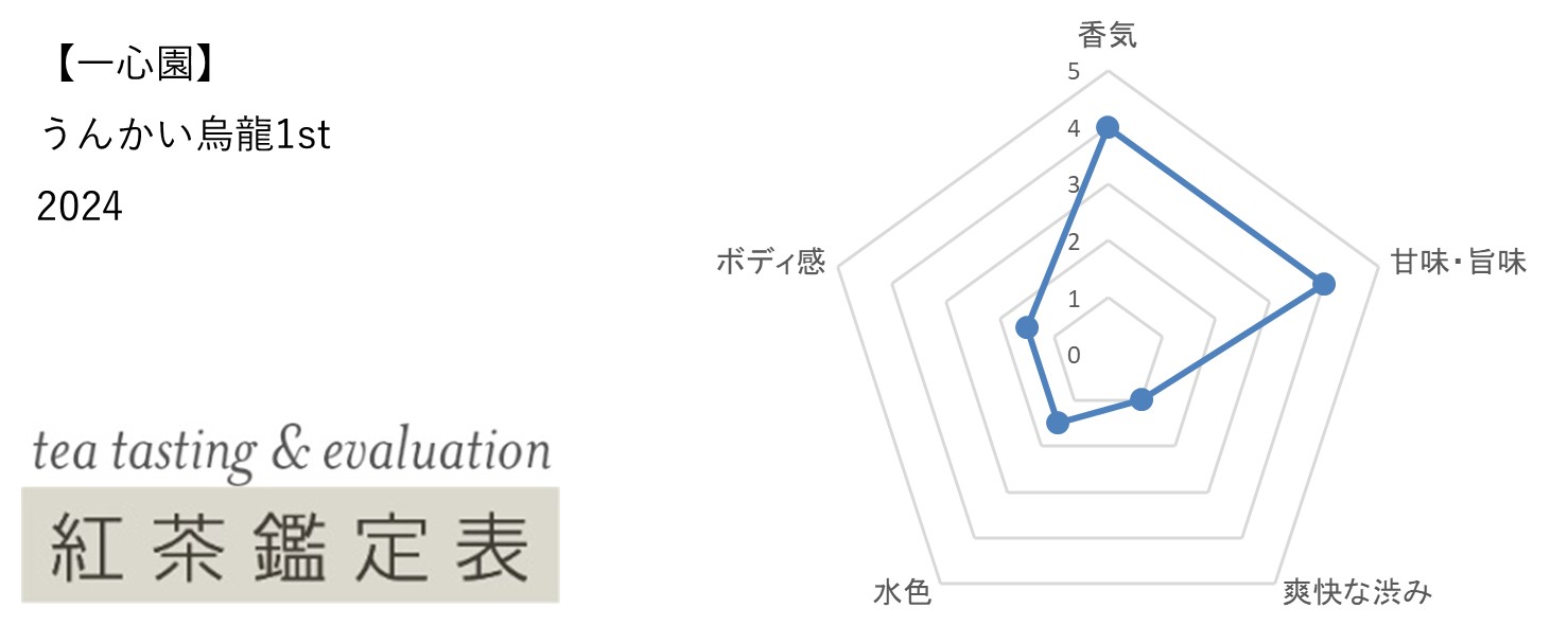 【一心園】うんかい烏龍1st　2024